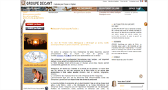 Desktop Screenshot of groupedecant.com