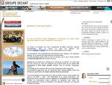 Tablet Screenshot of groupedecant.com